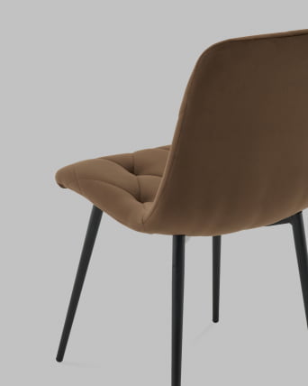 Стул Одди Diamond С велюр коричневый_6