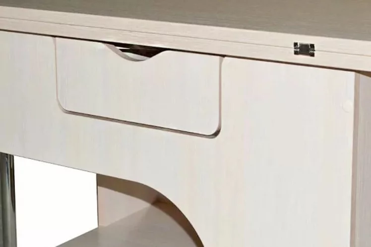 Стол-трансформер раскладной Стэп Ясень Шимо светлый_7