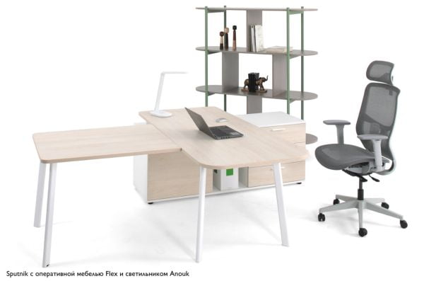 Кресло рабочее Т198686 SPUTNIK/A СЕРЫЙ/СЕРЫЙ_10