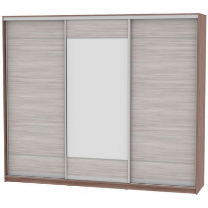 Шкаф-купе B-220х270х60-3(ЯШТ-ЯШС-D7D8D7)_0