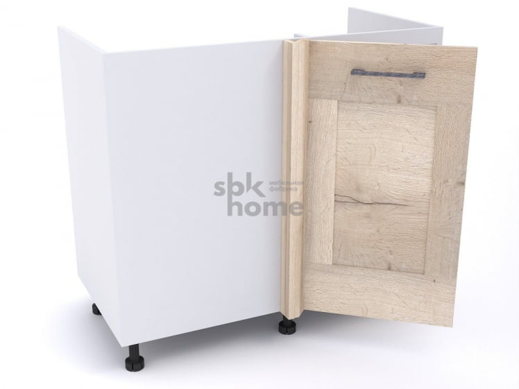 Стол под мойку угловой СМУ-100 правый, Дублин (900*470*820) Дуб галифакс белый, 21615 _1