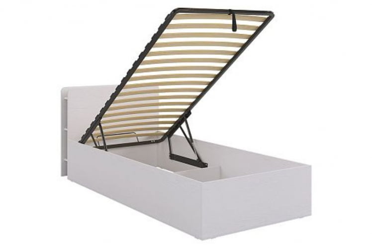 Кровать с подъемным механизмом Юниор ZP.SMU-02 белое дерево_2