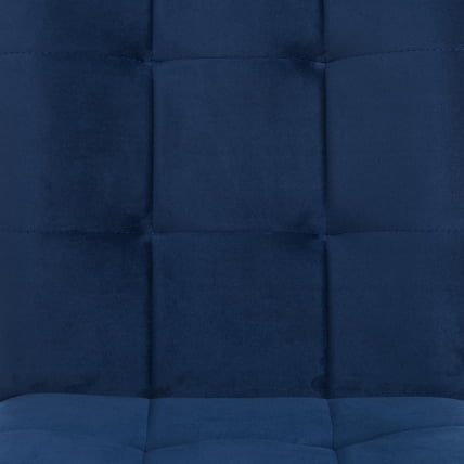 Стул обеденный Bari велюр, 46х55х89, Blue (синий)_6