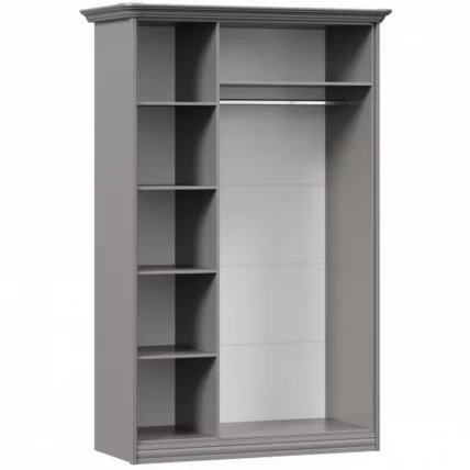Шкаф трехстворчатый Джулия ЛД 695.010.000 Оникс серый_1