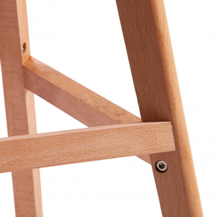 Стул барный TULIP BAR (mod. C1014H-1) пластик/дерево, 42 х 47,5 х 104 см, White (Белый) 70029/ натуральный_8