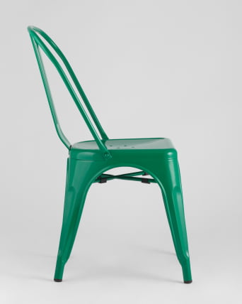 Стул TOLIX с высокой спинкой Аквамарин_3