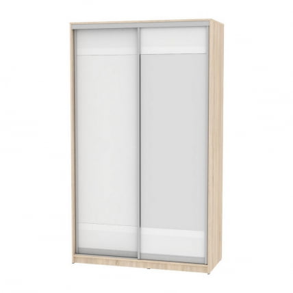 Шкаф-купе Б-230х135х60-2(ДСС-Белый-Д9Д10) / B-230х135х60-2(ДСС-Белый-D9D10)_0