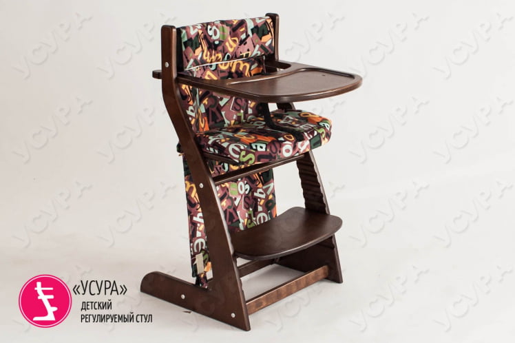 Мягкое основание Усура Азбука Коричневый_2