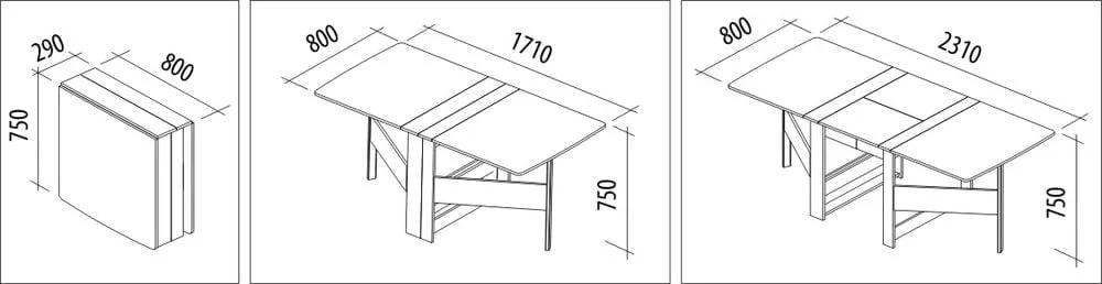 Стол-тумба Колибри-12.2 дуб венге,дуб кобург_2