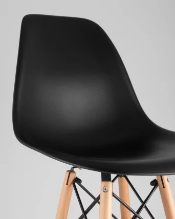 Стул Еамес ДСВ барный Черный / Eames DSW_8