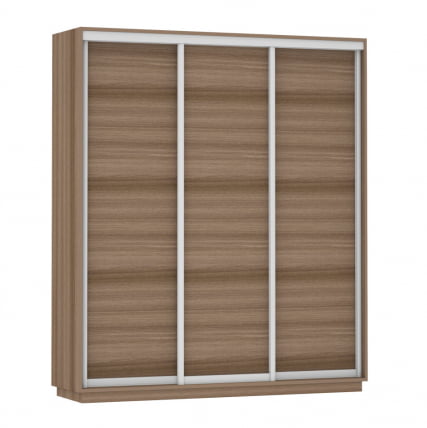 Шкаф-купе трехдверный Экспресс Трио Элемент 1800х2200х Ясень шимо тёмный / 1800х2200h_0