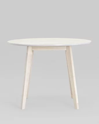 Стол обеденный GERDA 100x100 Беленый дуб_5