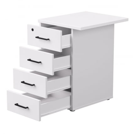 Тумба приставная с топом Everprof EVO 254Т1203 Белая_1
