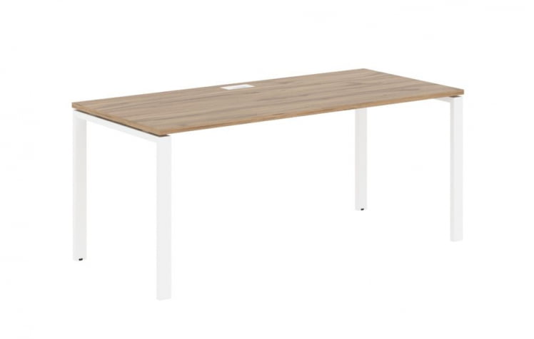 Стол письменный EDIS EUST 1780 Дуб Денвер светлый Белый_0