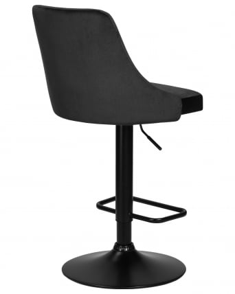 Стул барный DOBRIN JOSEPH BLACK (черный велюр (MJ9-101))_3