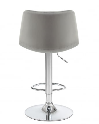 Стул барный DOBRIN TAILOR Серый велюр MJ9-75_4