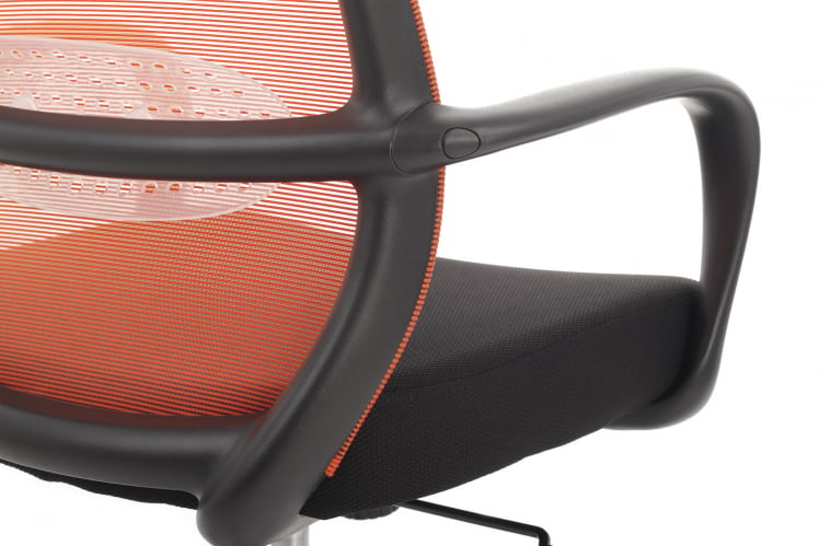 Кресло Fast W-207 Черный Пластик/Оранжевый_8