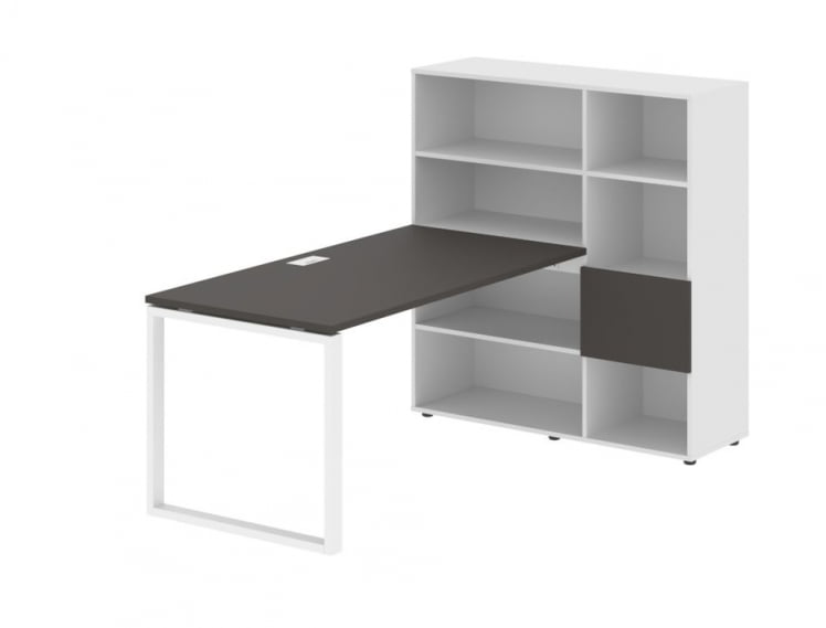 Рабочая станция EDIS EQRST 1215 Мокко Белый Белый_0