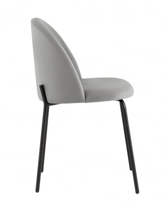 Стул Коди велюр Серый_3