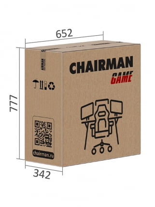 Игровое кресло CHAIRMAN Chairman гаме 15 Черный Голубой Белый / game_19