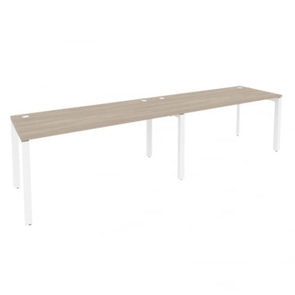 Рабочая станция на П-образном м/к ONIX O.MP-RS-2.4.7 Дуб Аттик/Белый_0