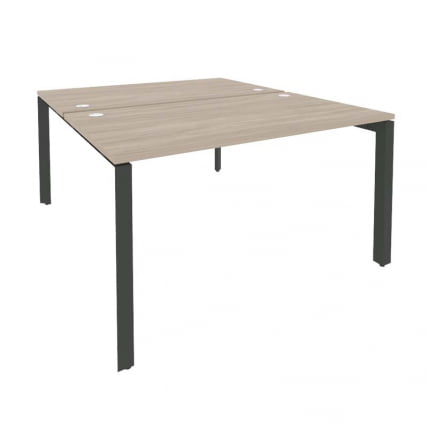 Рабочая станция на П-образном м/к ONIX O.MP-D.RS-2.3.8 Дуб Аттик/Антрацит_0