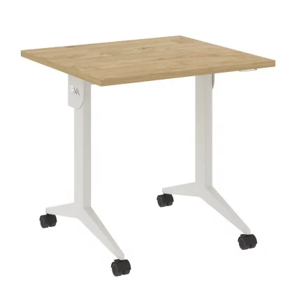 Стол складной мобильный X-Pull X.M-0.7 Тиквуд Светлый/Белый_0