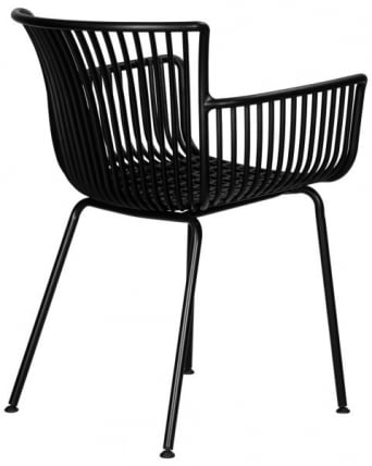 Стул обеденный ДОБРИН РОСС (черный (Б-03) без подушки) 4 шт / DOBRIN ROSS (B-03)_4