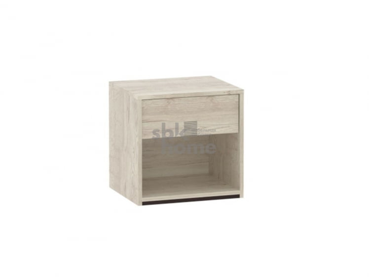 Тумба 450 ПМ-7 низкая, Мале (450*384*444) Дуб галифакс белый, 50506 _0