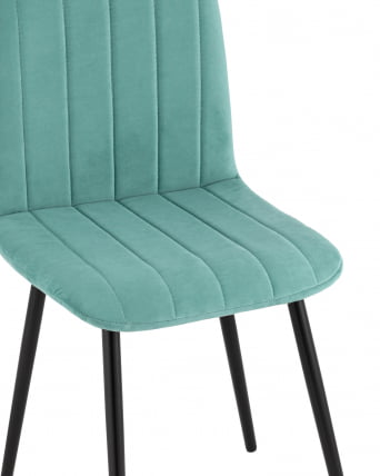 Стул Easy велюр мятный 4 шт. комплект_6