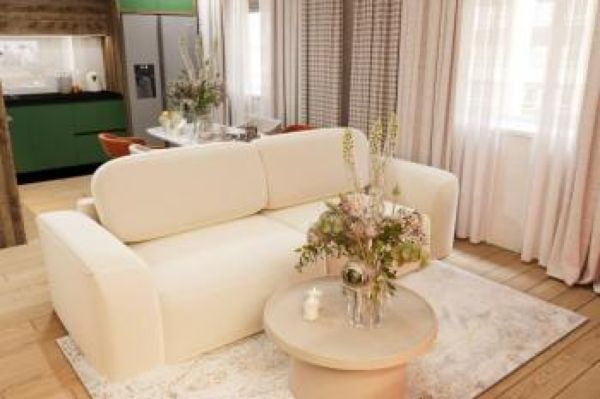 Диван прямой Сольхейм (Berhouse) Цвет фасада: Азур рогожка; Тип: Прямой; Материал фасада: Микророгожка_2