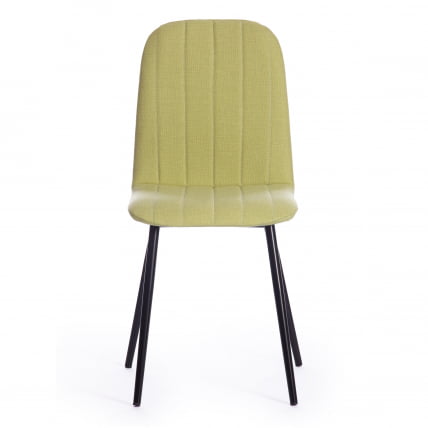 Стул ARC ARC ткань/металл, 46 х 52 х 88 см, фисташковый 64/черный_4