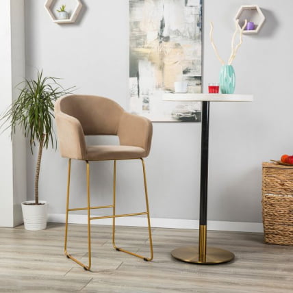 Кресло Бар Oscar Б Diag beige/Линк золото_11