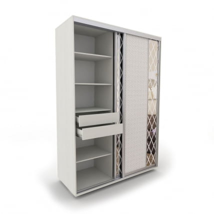 Блок ящиков для шкафа 1200x600 и 1800x600 Ящ-57 ШС Ясень шимо светлый_1