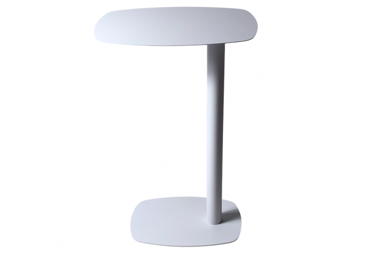 Журнальный столик Eanna L металл белый_2