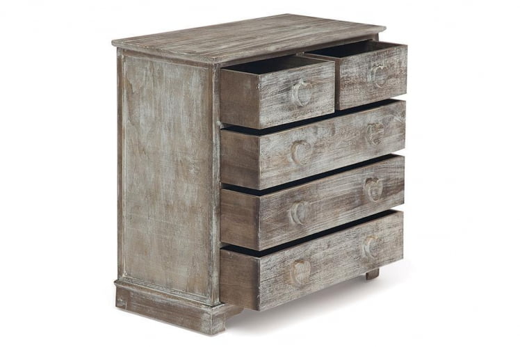 Комод с 5 ящиками Secret De Maison AMOUR ( mod. HX16-004NS ) Натуральный Антик_4
