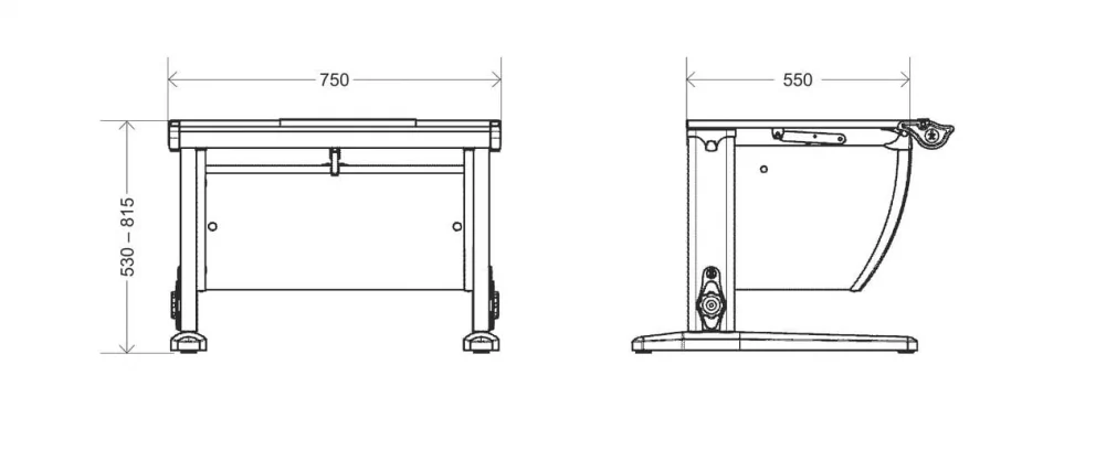 Парта трансформер Деми СУТ.14-02 зеленый_1