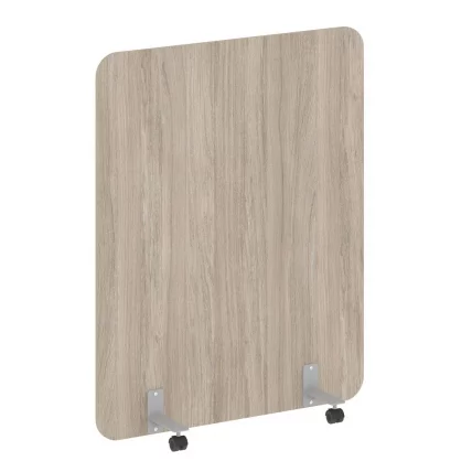 Перегородка на металлических опорах, на роликах R-line DP.R-120-150 Дуб Аттик_0