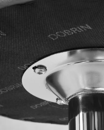 Табурет барный DOBRIN BRUNO Серый велюр MJ9-75_4