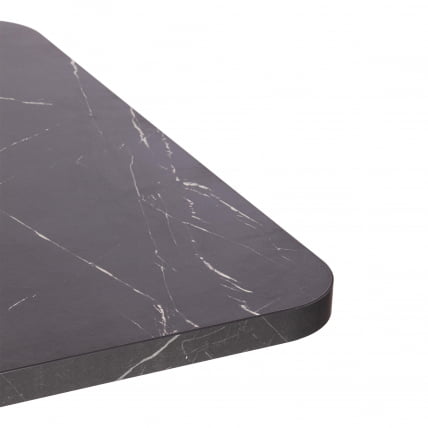 Стол обеденный SMART ЛДСП, 105-140х68,6х75 см, Мрамор Блэк Роял/Белый_10