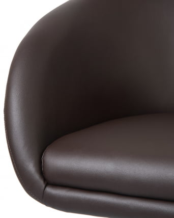 Офисное кресло для персонала DOBRIN BOBBY Коричневый_5