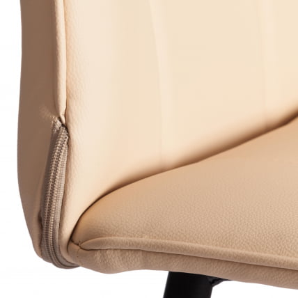 Полубарный стул Bari/Бари экокожа , бежевый, 42х55х99 см_8