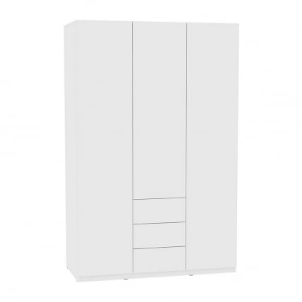 Шкаф распашный Р-198х135х60-3-ПО(Белый) / R-198х135х60-3-PO(Белый)_0