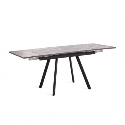 Стол VIGO ЛДСП/HPL/металл, 120 x 80 x 30 х 30 х 75 см, Черная сосна/черный_2