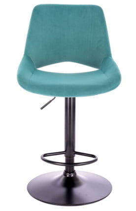 Барный стул Everprof Flash Ткань Бирюзовый_1