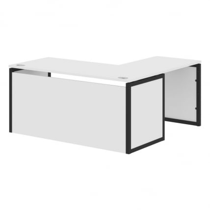 Стол письменный угловой левый XTEN-QP XQPCT 1615H L Белый Антрацит_0