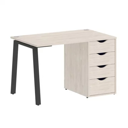 Стол письменный HOME OFFICE VR.SP-3-118.4.A Денвер Светлый/Антрацит металл_0