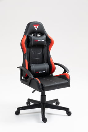 Кресло спортивное TopChairs Wyvern черно-красный_2