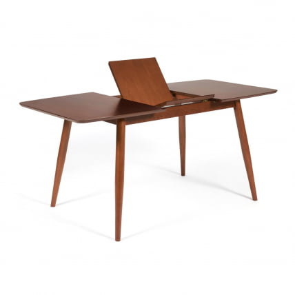 Стол раскладной Pavillion (Павильон) основание бук, столешница мдф, 80x120+40x75см, Коричневый_1