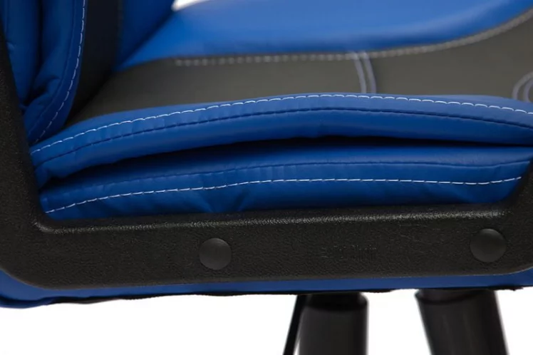 Кресло руководителя Twister черный+синий_6